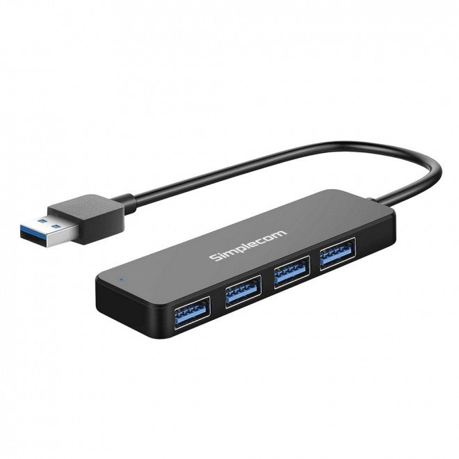Simplecom CH342 USB 3.0 (USB 3.2 Gen 1) SuperSpeed 4 Port Hub for PC Laptop Simplecom CH342 USB 3.0 (USB 3.2 Gen 1) SuperSpeed 4 Port Hub for PC Laptop